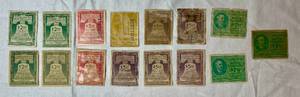 lot 129 image: Collection of United States Internal Revenue Federal Use Tax on Motor Vehicle Stamps from 1942-1946