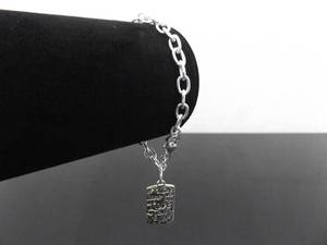 lot 44 image: NEW .925 Sterling Silver LOVE Bracelet