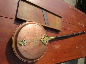 lot 11 image: Bed Warmer, Kraut Cutter