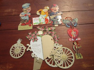 lot 18 image: German & USA Valentines