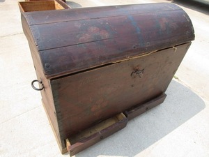 Antique Immigrant Trunk 1845