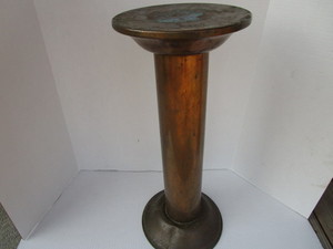 lot 24 image: Vintage Copper Plant Stand