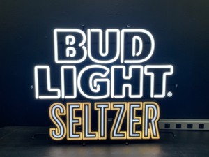 lot 79 image: Bud Light Seltzer, color changing LED
