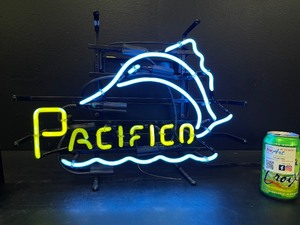 lot 29 image: Pacifico with swordfish neon sign
