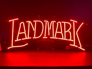 lot 57 image: Landmark neon sign