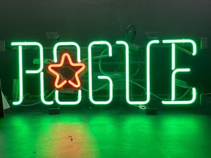 lot 60 image: Rogue neon sign