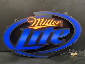 lot 84 image: Miller Lite beer, LED sign