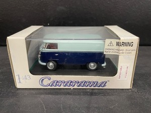 lot 149 image: Hongwell Cararama 1962 VW Transporter van, 143 scale model VW Bus, NIB