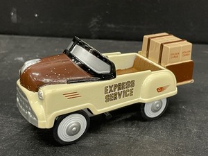 lot 156 image: Pedal Power die cast 110 scale model Pedal Car, Express Service, NIOB