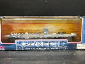 lot 162 image: Daron Marine Force die-cast metal, scale model, USS Enterprise, Aircraft carrier, NOS