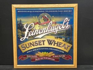 lot 177 image: Leinenkugels Sunset Wheat mirror