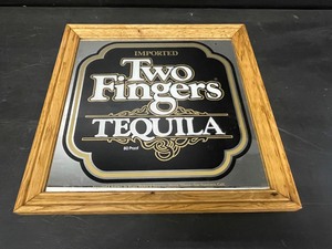 lot 178 image: Two Fingers Tequila mirror