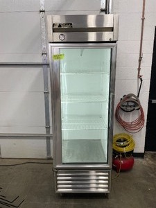 True T-23G 27" Reach-In Glass Door Refrigerator