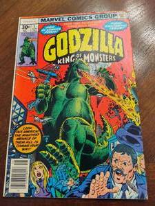 Marvel Comics Group:  Godzilla:  King of the Monsters *FIRST ISSUE*