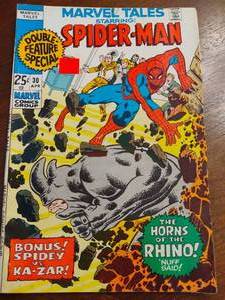 lot 8 image: Marvel Tales Starring Spider Man