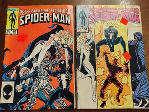 lot 24 image: Marvel Comics  Peter Parker.  The Spectacular Spider-Man Vol #94 & 95