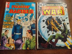 lot 55 image: WarMarine Comic Books