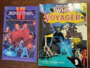 lot 68 image: Star Trek & Doctor Who Books