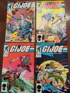 lot 18 image: GI Joe Volume 1, #41, #59, #60 & #61.