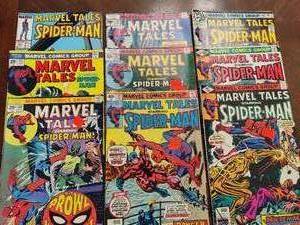 lot 10 image: Lot of Marvel Tales Starring Spider-Man