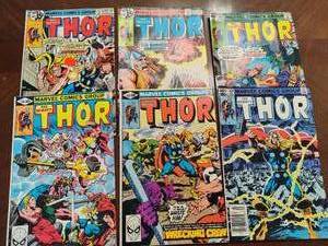 lot 70 image: The Mighty Thor Comics Lot