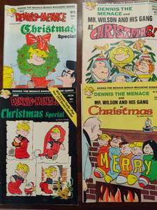 lot 71 image: Dennis the Menace Christmas Comics