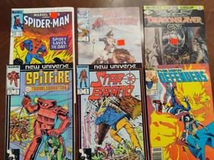lot 25 image: Lot of Asst Marvel Comic Books
