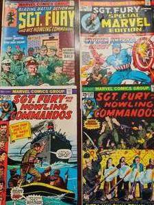 lot 15 image: Marvel Comics Group  Sgt. Fury and His Howling Commandos Lot