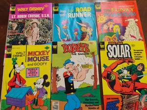 lot 36 image: Asst Whitman Comics incl The Funky Phantom #3