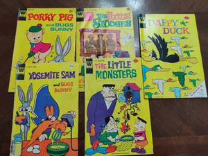 lot 37 image: Asst Whitman Comics incl The Little Stooges #1