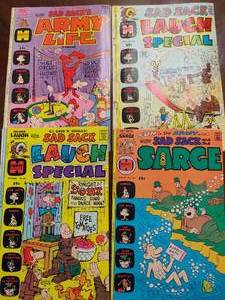 lot 28 image: Lot of Sad Sack Comic Books