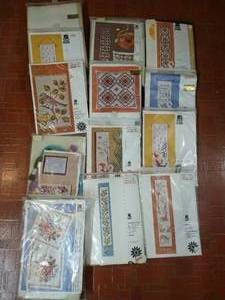 lot 6 image: Vintage OOE Oehlenschlager Design Denmark Needlework Kits