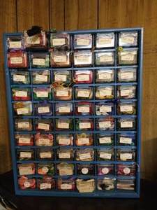 lot 8 image: Large Organizer Full of Embroidery Floss
