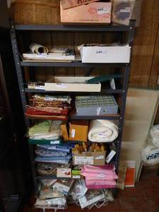 lot 38 image: Metal Shelf