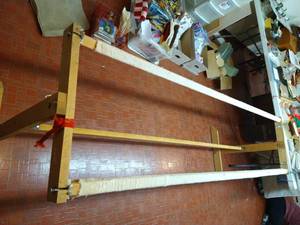 lot 41 image: Homemade Quilting Frame