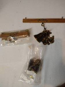 lot 53 image: Scandinavian Vintage TapestryBell Pull Hangers & Bells