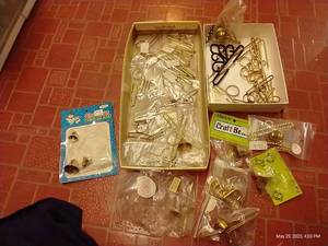 lot 89 image: Brass Bells, Tapestry Hangers, Etc