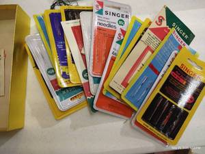 lot 93 image: New Singer Sewing Machine Needles
