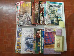 lot 118 image: Lot of Quilting Magazines, Books & Patterns