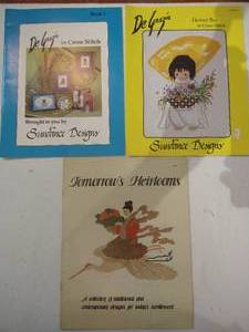 lot 119 image: Three Regional Crosstitch Books