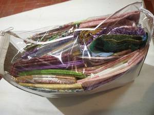 lot 134 image: Bag of Pretty Fat Quarters, New
