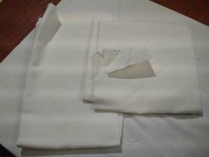 lot 139 image: Two Large White Aida Cloth