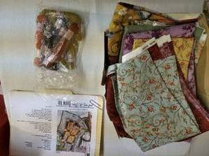 lot 174 image: Nestled in the Branches Quilt Pattern & Materials
