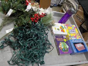 lot 6 image: Games, Books, Jewelry Box and Xmas...