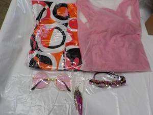 lot 69 image: 5 pc 60, 70s Costume...
