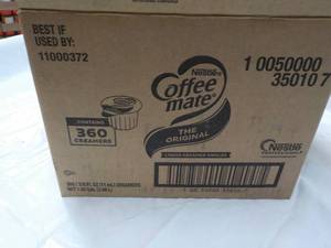 lot 94 image: Case of Coffee Mate Creamers...