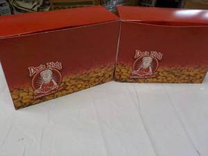 lot 98 image: 2 boxes Dees Nuts Pudding Flavored...
