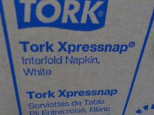 lot 114 image: Case of Tork 6000 ct 1 ply Universa...