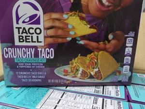 lot 139 image: Case of 12 Taco Bell Crunchy Taco M...