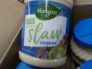 lot 143 image: 6 pack Marzetti Lite Slaw 16 oz Dre...